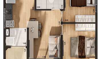 Imagem 4: Nort Limão | Construtora Econ | Pronto para Morar | 39 metros | 02 dormitórios