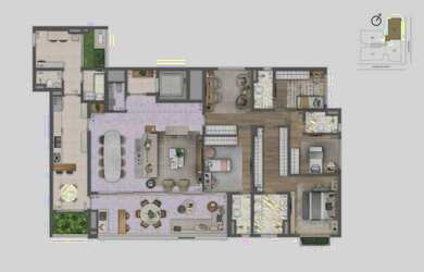 Imagem 5: Moema Cyrela By Yoo | Construtora Cyrela | Pronto | 252 metros | 04 suítes