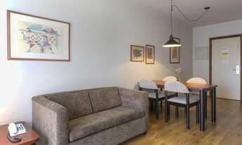 Imagem 4: Flat disponível para venda no Saint Moritz Flat Service, com 48m², 1 dormitório e 1 vaga d