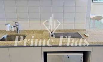 Imagem 2: Flat disponível para locação no VHouse Faria Lima, com 36m², 1 dormitório e 1 vaga