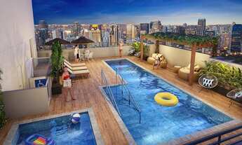 Imagem 5: Vista 553 | Construtora Graal | Construção | 43 metros | 02 dormitórios | varanda