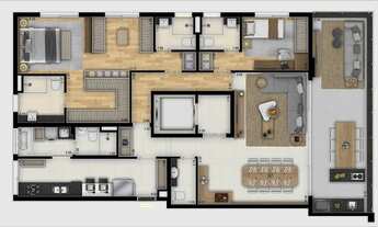 Imagem 6: Unicco Vila Romana | Construtora Paulo Mauro | Pronto | 151 metros | 03 suítes