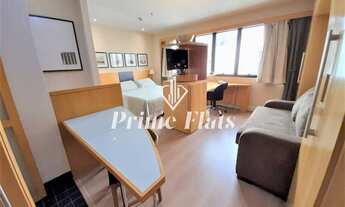 Imagem 2: Flat disponível para locação no Transamérica Executive Faria Lima, com 29m², 1 dormitório