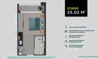 Imagem 5: Torre Bela Vista | Aam Incorporadora | Pronto | 24 metros | studios | com varanda