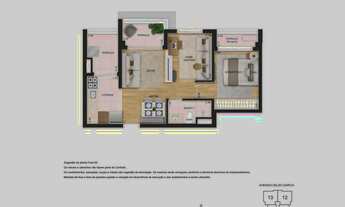 Imagem 4: Universo Tatuapé Órbita | Construtora Tegra | Construção | 51 metros | 02 dormitórios