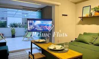 Imagem 3: Flat disponível para locação no Condomínio VN Turiassú, com 30m², 1 dormitório e 1 vaga de