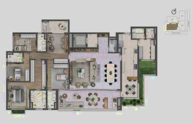 Imagem 4: Moema Cyrela By Yoo | Construtora Cyrela | Pronto | 252 metros | 04 suítes