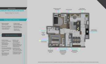 Imagem 4: Vivaz Prime Voluntários da Pátria | Construtora Vivaz | Pronto | 48 metros