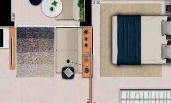 Imagem 4: Blend Santa Cecilia | Construtora Habitram | Pronto | 29 metros | 01 dormitório