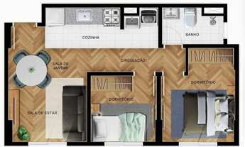 Imagem 4: Vila Antonieta 02 | Construtora Riformato | Construção | 42 metros | 02 dormitórios