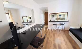 Imagem 3: Flat disponível para locação no Mont Clair Flat Service, com 46m², 1 dormitório e 1 vaga