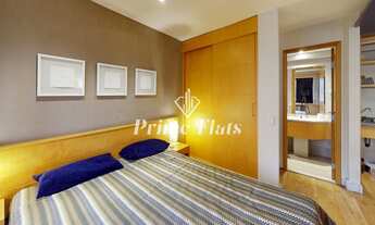 Imagem 6: Flat disponível para locação no Transamerica Executive Jardins, com 45m², 2 dormitórios e