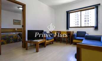 Imagem 2: Flat disponível para locação no Edifício Paulista Park, com 35m², 1 dormitório e 1 vaga