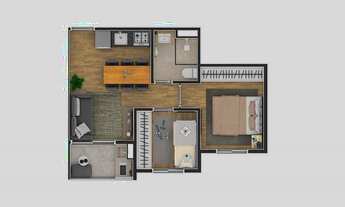 Imagem 4: Griffe Club Vila Real | Construtora EPH | Construção | 38 metros | 02 dormitórios