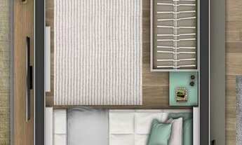 Imagem 4: Origem Guilhermina Construtora Mitre Construção 53 metros 02 dormitórios suíte