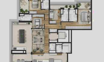 Imagem 4: Mirant Ibirapuera | Construtora Trisul | Construção | 178 metros | 04 suítes