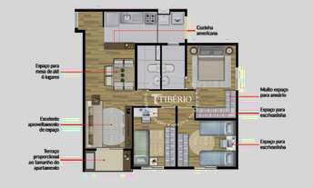 Imagem 4: Connect Diadema | Construtora Tibério | Pronto | 65 metros | 03 dormitórios | suíte
