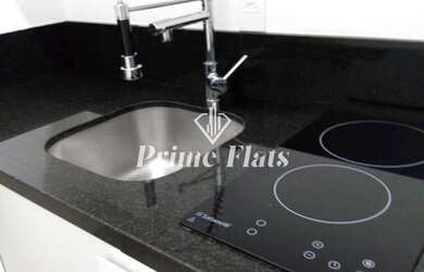 Imagem 6: Flat disponível para locação no Alameda Apart Hotel no Jardim Paulista, com 45m², 1 dormit