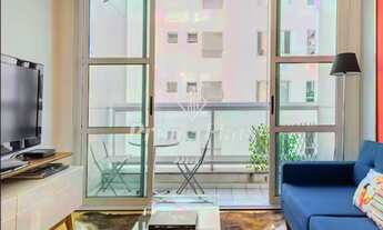 Imagem 2: Flat disponível para locação no Condomínio Edifício Moema Loft, com 45m², 1 dormitório e 1