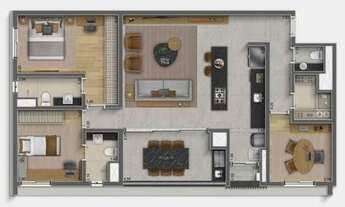 Imagem 4: Terrarium Perdizes | Construtora Rem | Construção | 108 metros | 03 suítes