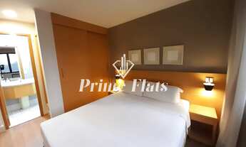 Imagem 3: Flat disponível para locação no Transamérica Executive Jardins, com 28m², 1 dormitório e 1