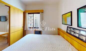 Imagem 7: Flat disponível para venda no Hotel Hampton Park, com 31m², 1 dormitório e 1 vaga