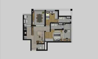 Imagem 4: Vista Madalena | Construtora You,inc | Construção | 70 metros | 02 suítes | lavabo