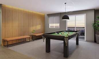 Imagem 6: Blend Saúde Construtora Tibério Construção 30 metros 01 dormitório com varanda