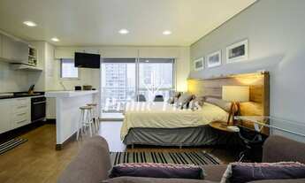 Imagem 4: Flat disponível para venda no Diseño Campo Belo, com 37m², 1 dormitório e 1 vaga de garage