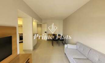 Imagem 4: Flat disponível para locação no Contemporâneo Home e Service, com 42m², 1 dormitório e 1 v