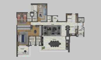 Imagem 5: Haute Brooklin | Construtora Eztec | Pronto | 185 metros | 04 suítes | varanda gourmet