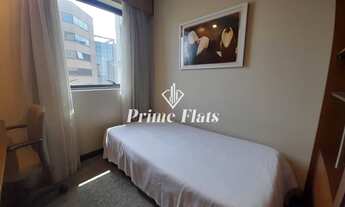 Imagem 3: Flat disponível para locação no Wyndham Ibirapuera II, com 45m², 2 dormitórios e 1 vaga