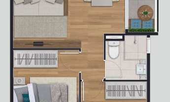 Imagem 4: Smile Parada Inglesa | Construtora Evo | Pronto | 44 metros | 02 dormitórios