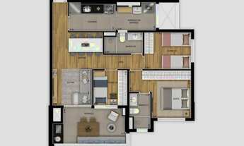 Imagem 4: Varanda Vila Ema | Construtora Diálogo | Pronto | 79 metros | 03 dormitórios | suíte