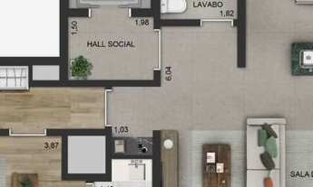 Imagem 4: Praça Lindenberg Macurapé | Construtora Lindenberg | Pronto | 154 metros | 03 suítes