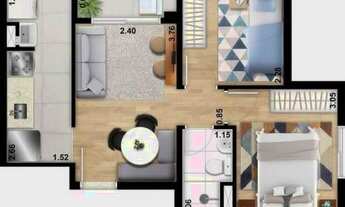 Imagem 4: Max Tucuruvi | Construtora Max | Pronto | 40 metros | 02 dormitórios | com varanda