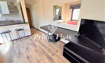 Imagem 4: Flat disponível para locação no Mont Clair Residence, com 45m², 1 dormitório e 1 vaga de g