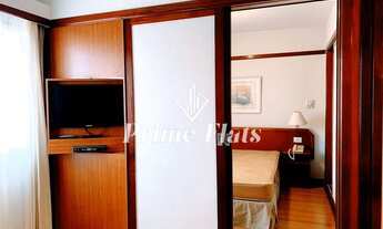 Imagem 3: Flat disponível para locação no Ninety Hotel, com 33m², 1 dormitório e 1 vaga de garagem