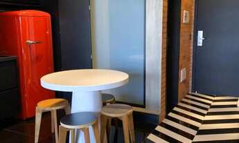 Imagem 4: Flat disponível para locação no VHouse por JFL Living, com 48m², 1 dormitório e 1 vaga de