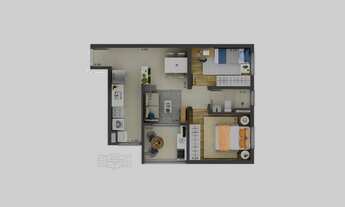 Imagem 4: Raro Vila Isabel | Construtora Deveck | Construção | 44 metros | 02 dormitórios