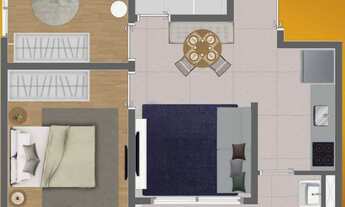 Imagem 4: Full Guaianases | Construtora S.quatro | Construção | 40 metros | 02 dormitórios