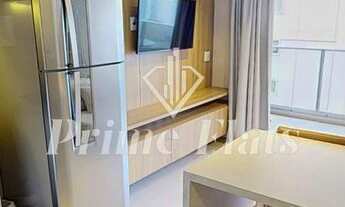 Imagem 5: Flat disponível para locação no VHouse Faria Lima, com 46m², 1 dormitório e 1 vaga