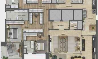 Imagem 4: Lindenberg Ibirapuera | Construtora Lindenberg | Construção | 281 metros | 04 suítes