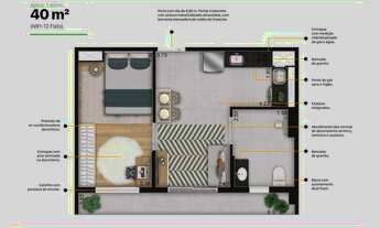 Imagem 5: Welconx Chácara Klabin | Construtora Conx | Pronto | 40 metros | 02 dormitórios