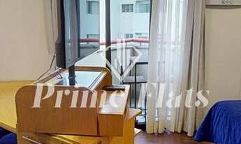 Imagem 4: Flat disponível para locação no Hotel Bienal Suítes, com 28m², 1 dormitório e 1 vaga