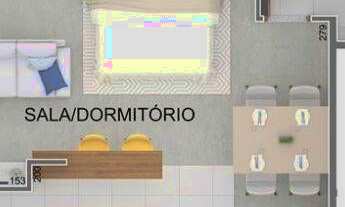 Imagem 4: Parc Barcelona Construtora Vitalcorp Construção 38 metros studios sem varanda