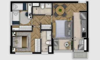 Imagem 5: New Patteo Osasco Construtora Helbor Pronto para morar 61 metros 02 dormitórios