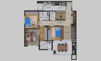 Imagem 5: Piazza Gran Maia | Construtora Eztec | Pronto | 88 metros | 03 dormitórios | suíte