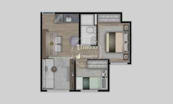 Imagem 5: Dom Brás | Construtora Tibério | Pronto | 34 metros | 02 dormitórios