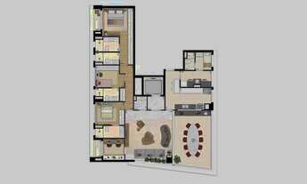 Imagem 5: Oscar Itaim | Construtora Trisul | Pronto | 185 metros suítes | varanda gourmet